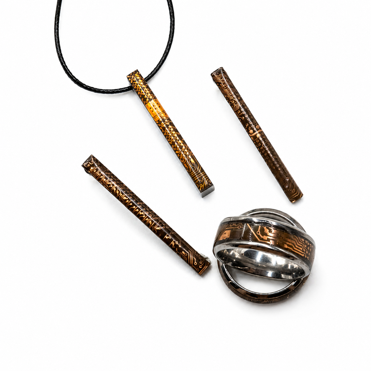 Earrings, Necklace & Ring Set