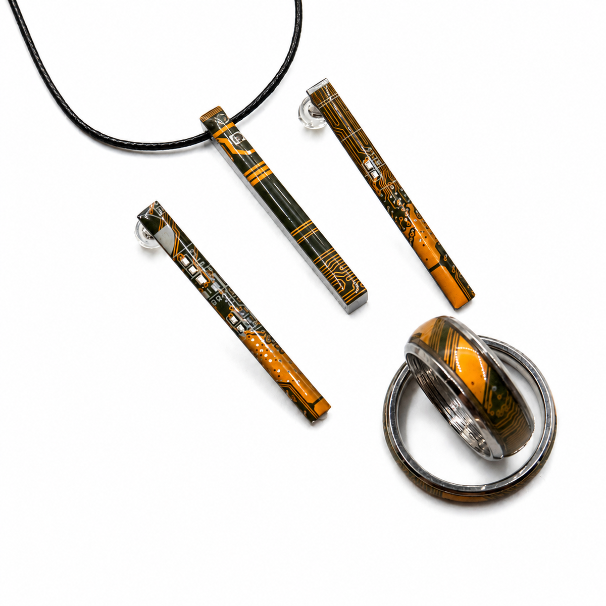Earrings, Necklace & Ring Set