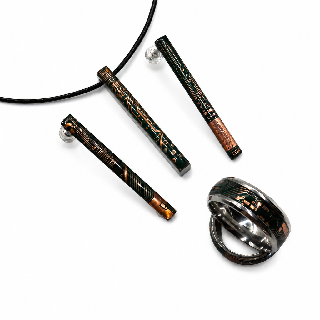 Earrings, Necklace & Ring Set