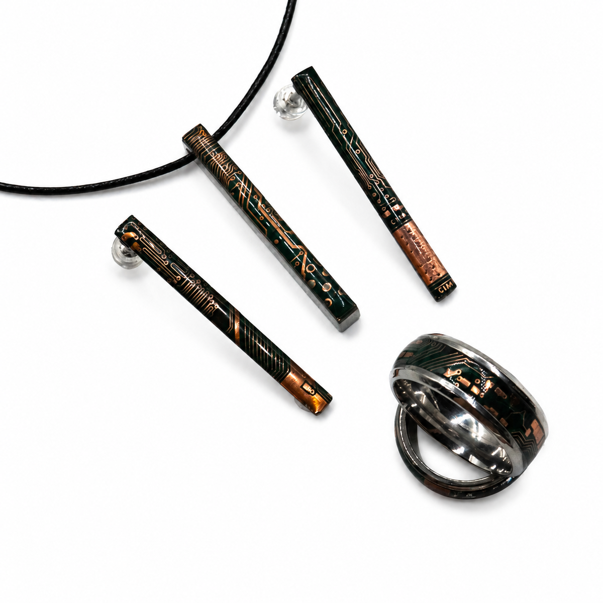 Earrings, Necklace & Ring Set